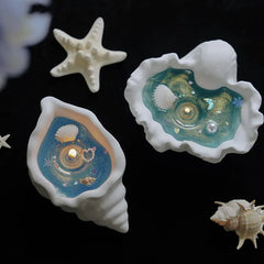 OCEAN THEMED SCENTED CANDLE SPARKLES
