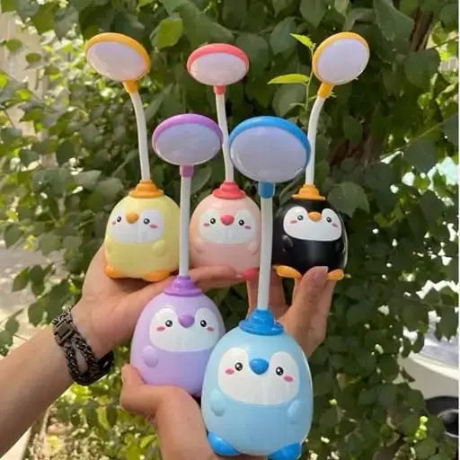 ADORABLE PENGUIN LAMP SPARKLES