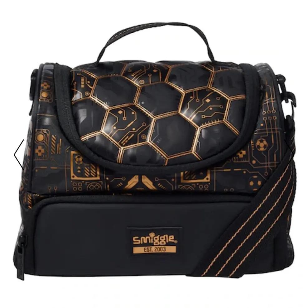 SMIGGLE LIVEWIRE DOUBLE DECKER LUNCH BAG SPARKLES