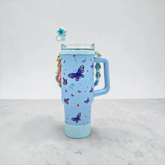 TRENDY BUTTERFLY TUMBLER - Sparkles