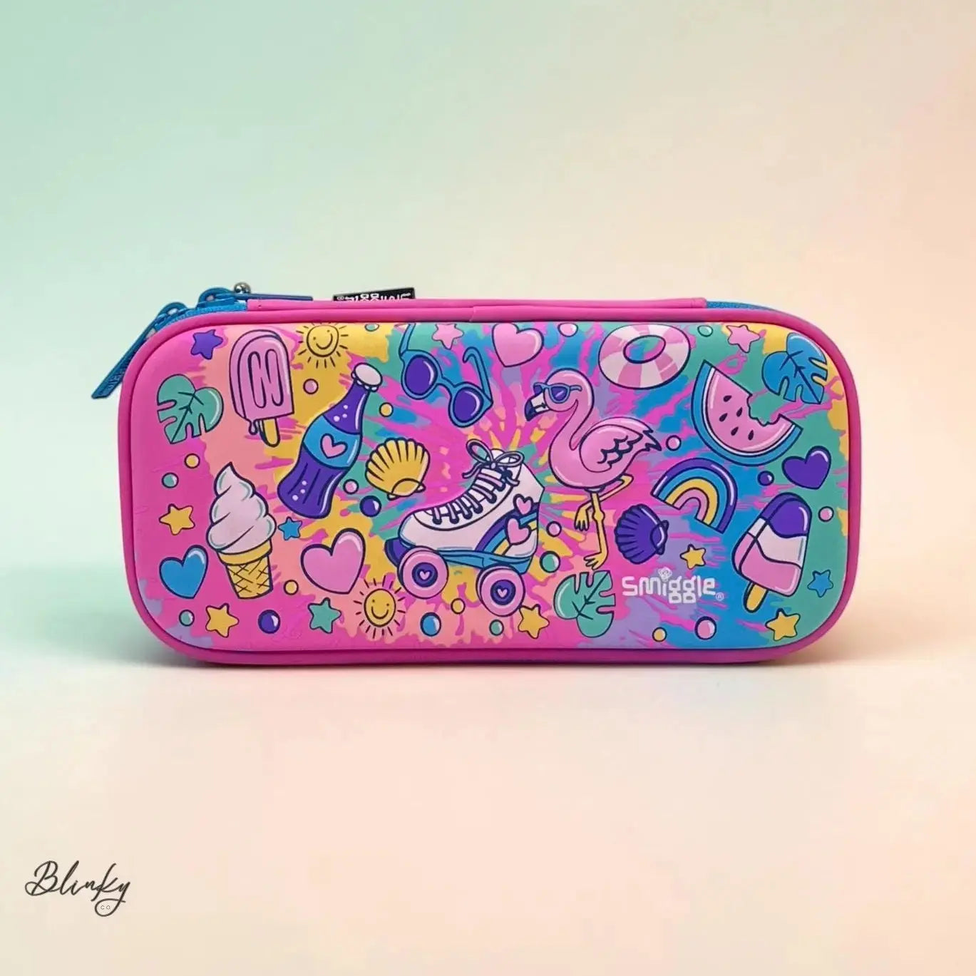 SUMMER FUN SKATE BOARD PENCIL CASE Blinky Co 