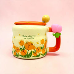 AESTHETIC FLORAL PINTEREST MUG - Sparkles
