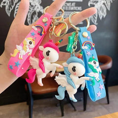 FLYING UNICORN KEYCHAIN
