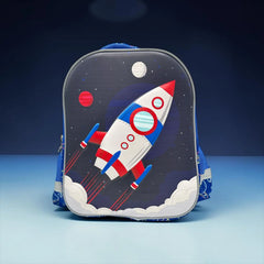 SPACE ROCKET BACKPACK SPARKLES
