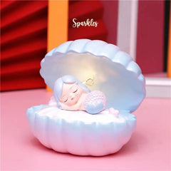 FANTASY MERMAID SHELL LAMP