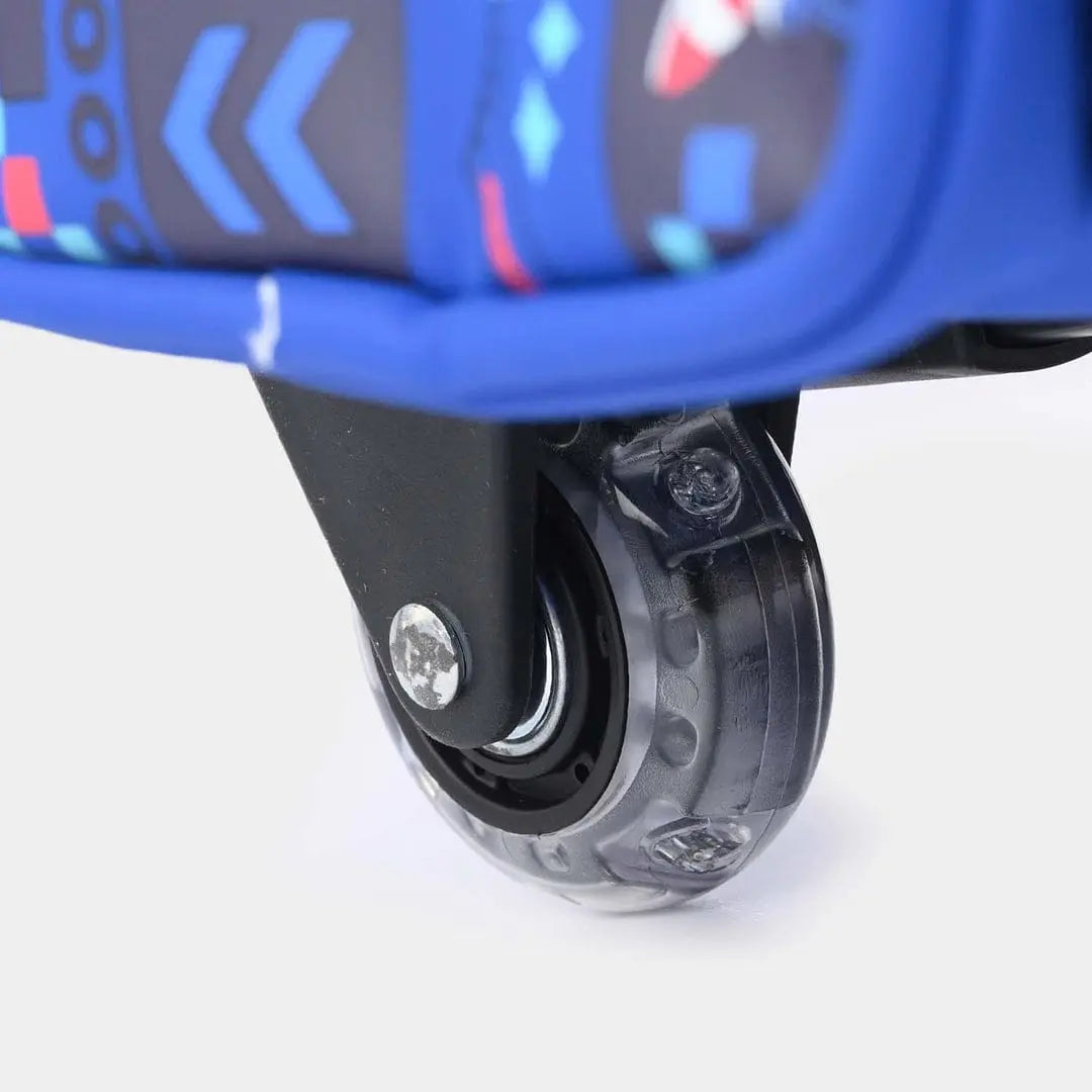 SONIC TROLLEY BACKPACK WITH LIGHT UP WHEELS - Sparkles