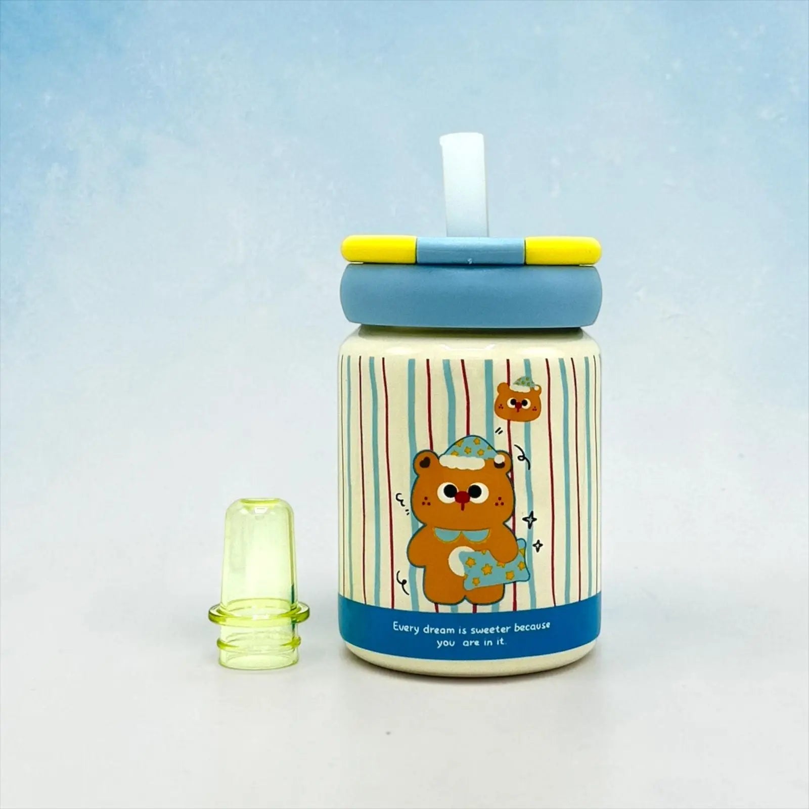 ADORABLE CERAMIC SIPPY CUP - Sparkles