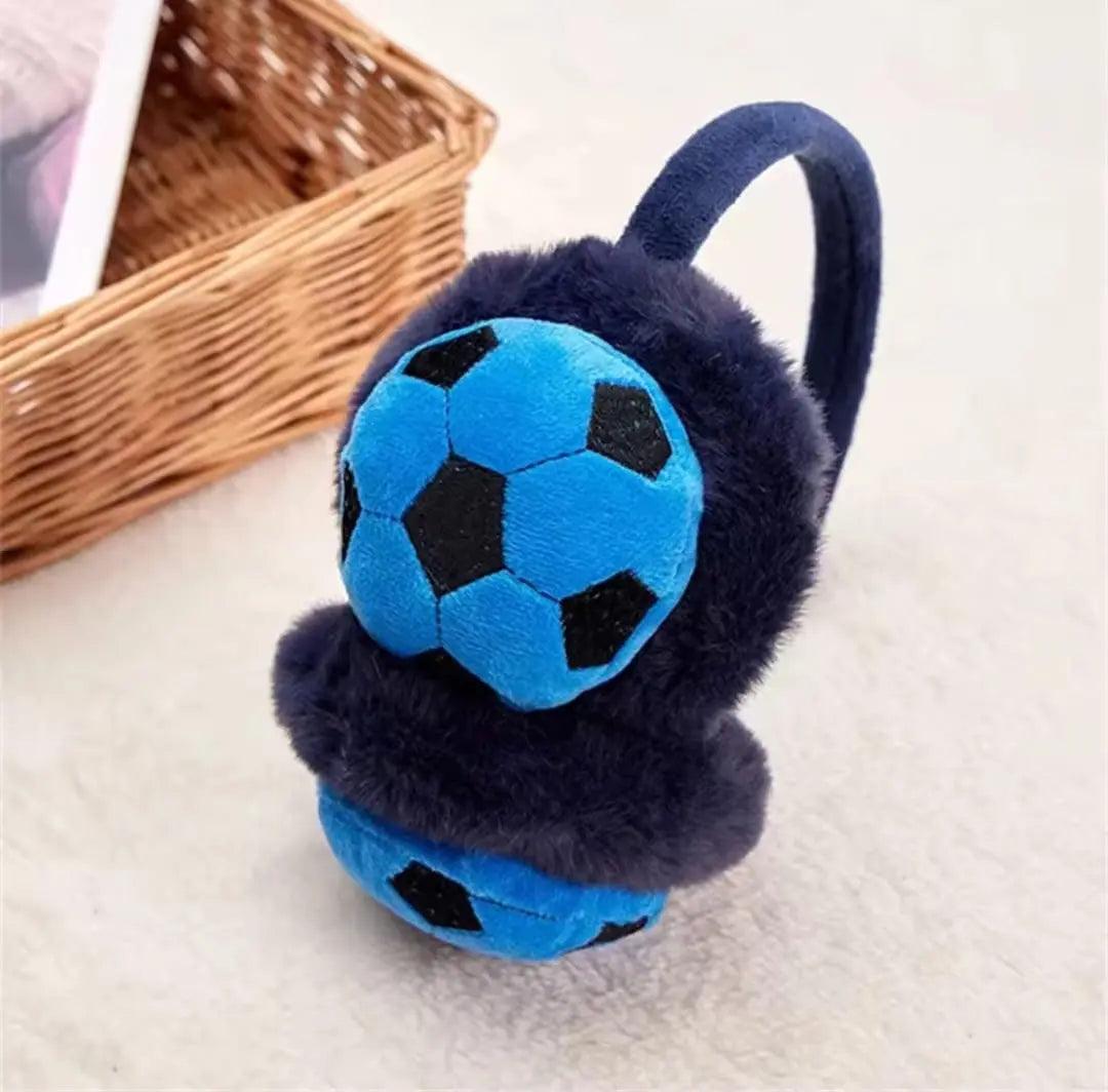 SUPER SOCCER EARMUFFS FOR WINTER - Sparkles