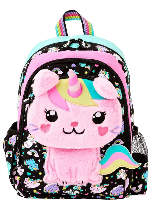 SMIGGLE PLUSH BUNNY BACKPACK SPARKLES