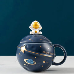CERAMIC ASTRONAUT MUG SPARKLES