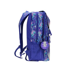 ORIGINAL SHIMMERY SEA-HORSE FLAP OVER BACKPACK SPARKLES
