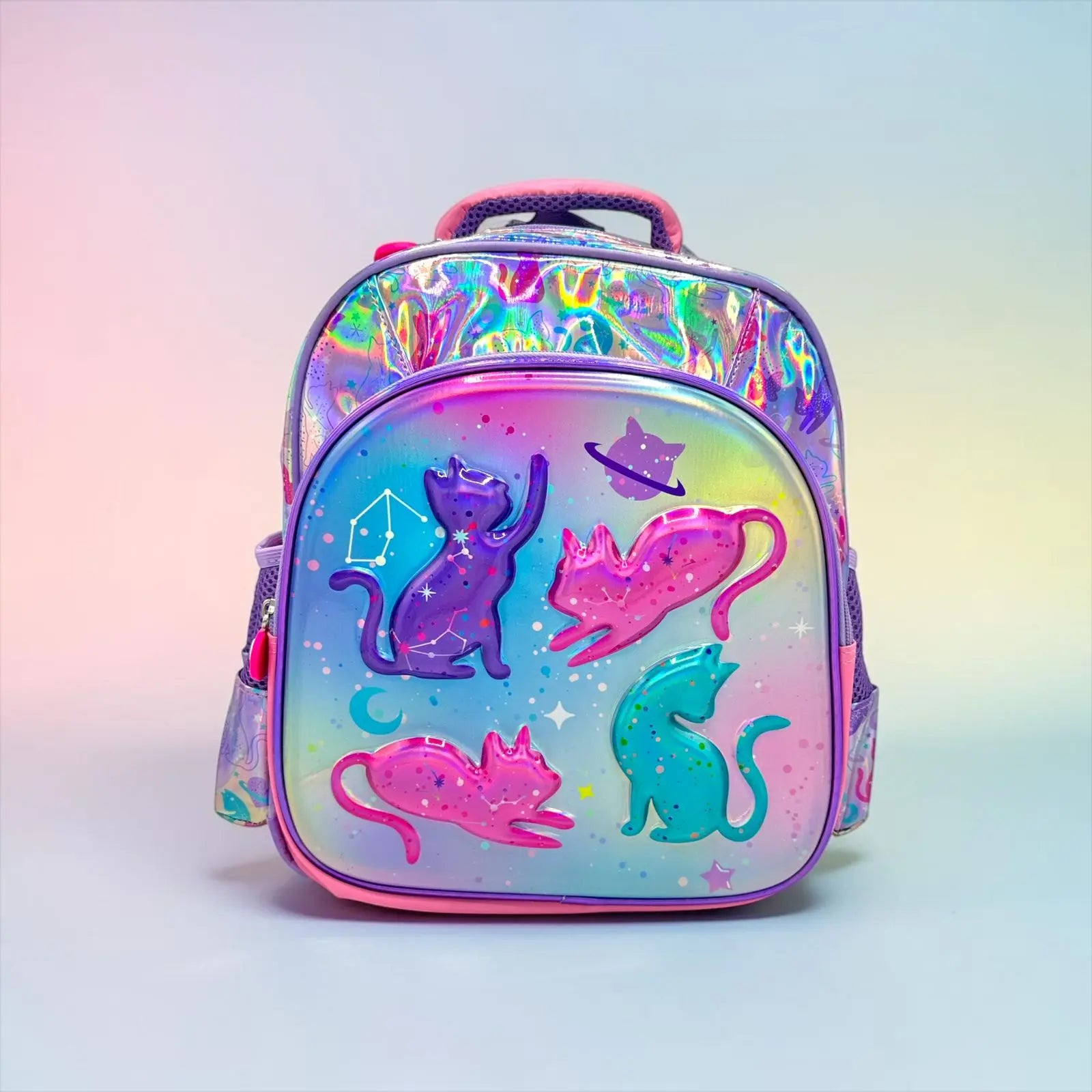 SHIMMERY KITTY BACKPACK - Sparkles