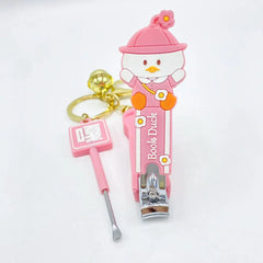 CUTEST NAIL CLIPPER KEYCHAIN SPARKLES