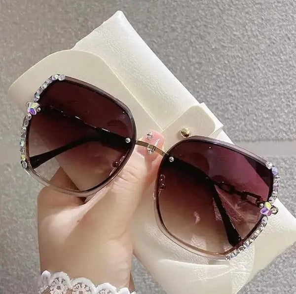 AESTHETIC RHINESTONE SUNGLASSES