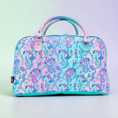 SHIMMERY SEAHORSE DUFFEL BAG