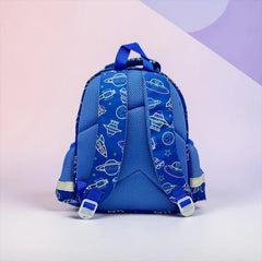 SPACE ROCKET BACKPACK SPARKLES