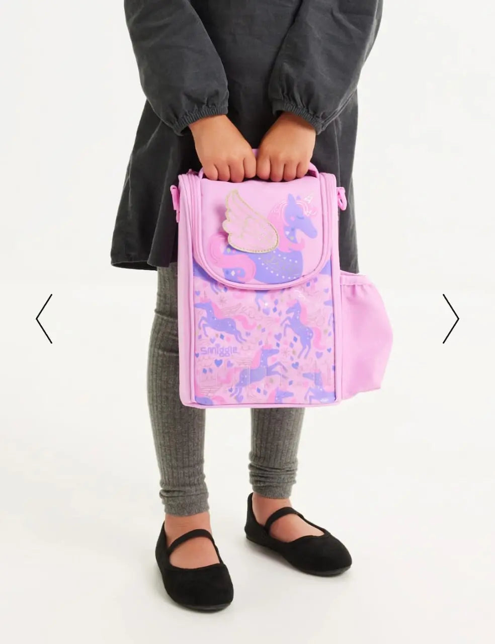 ADVENTUROUS UNICORN LUNCH BAG WITH STRAP SPARKLES