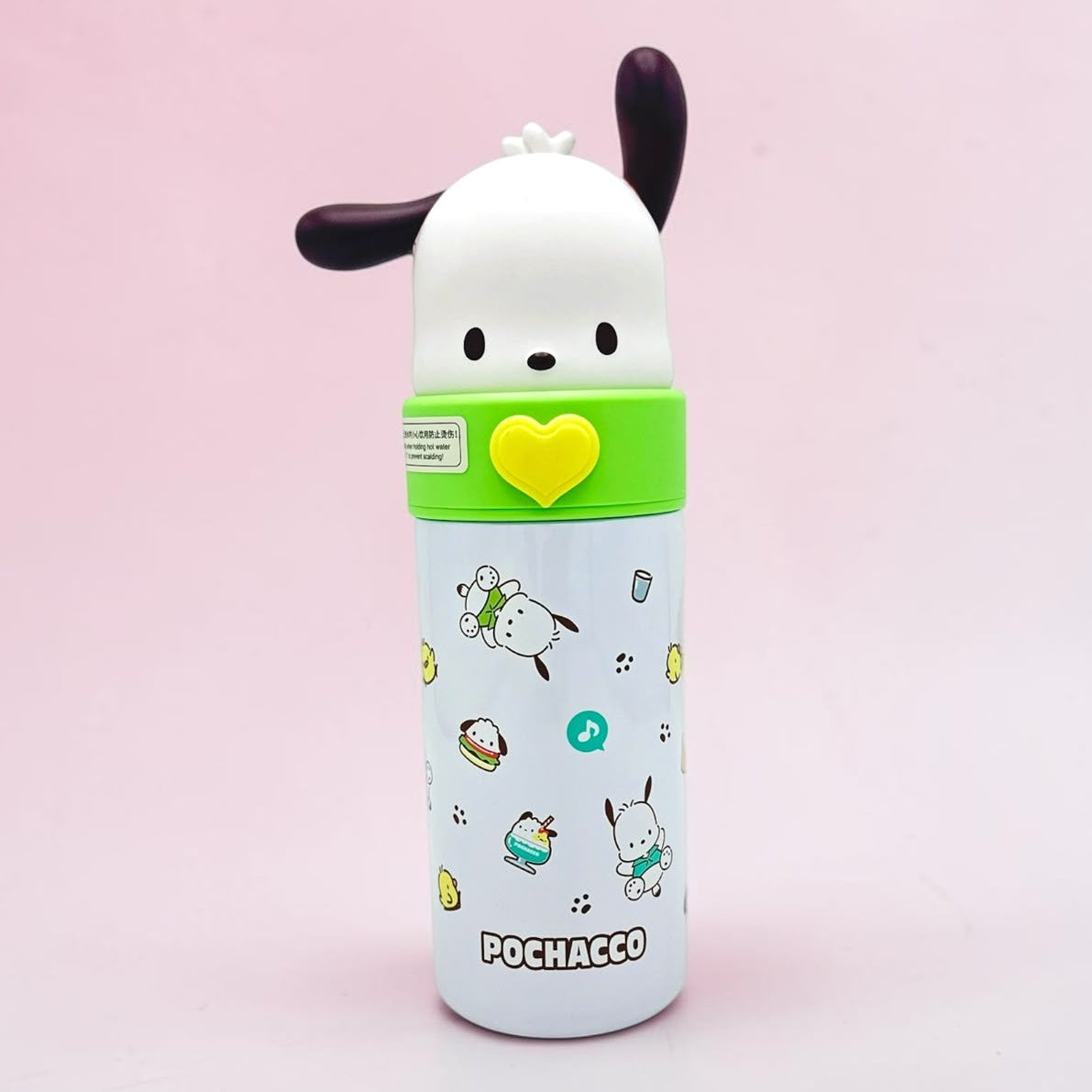 CUTE ADORABLE POCHACCO INSULATED FLASK