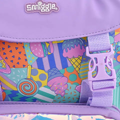 ORIGINAL PURPLE SWEETS FOLDOVER BACKPACK SPARKLES