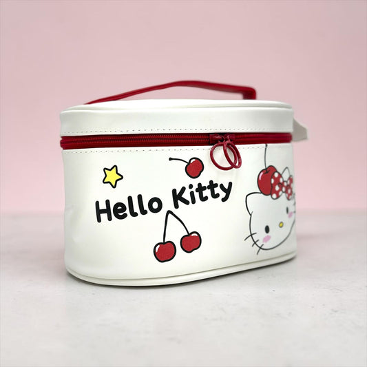 HELLO KITTY CHERRY COSMETIC & TRAVEL VANITY POUCH