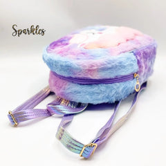 FLUFFY UNICORN BACKPACK