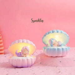 FANTASY MERMAID SHELL LAMP