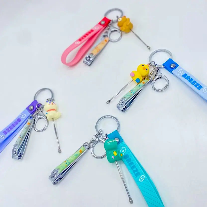 CUTEST NAIL CLIPPER KEYCHAIN SPARKLES