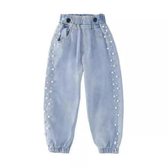 4-12Y TEENAGE DENIM PANTS