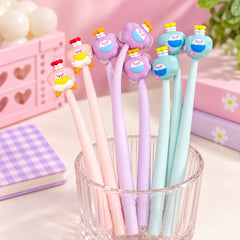 ADORABLE UPSIDE DOWN DOLL GEL PEN