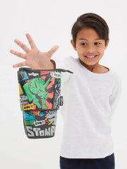 T-REX DINOSAUR STAND N' SLIDE 2 IN 1 PENCIL CASE SPARKLES