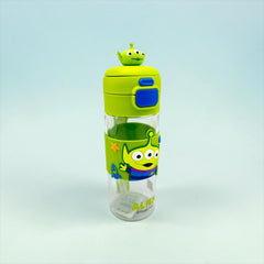 AESTHETIC DURABLE GREEN ALIEN WATER BOTTLE