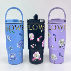 FLORAL INSULATED TUMBLER