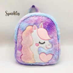 FLUFFY UNICORN BACKPACK