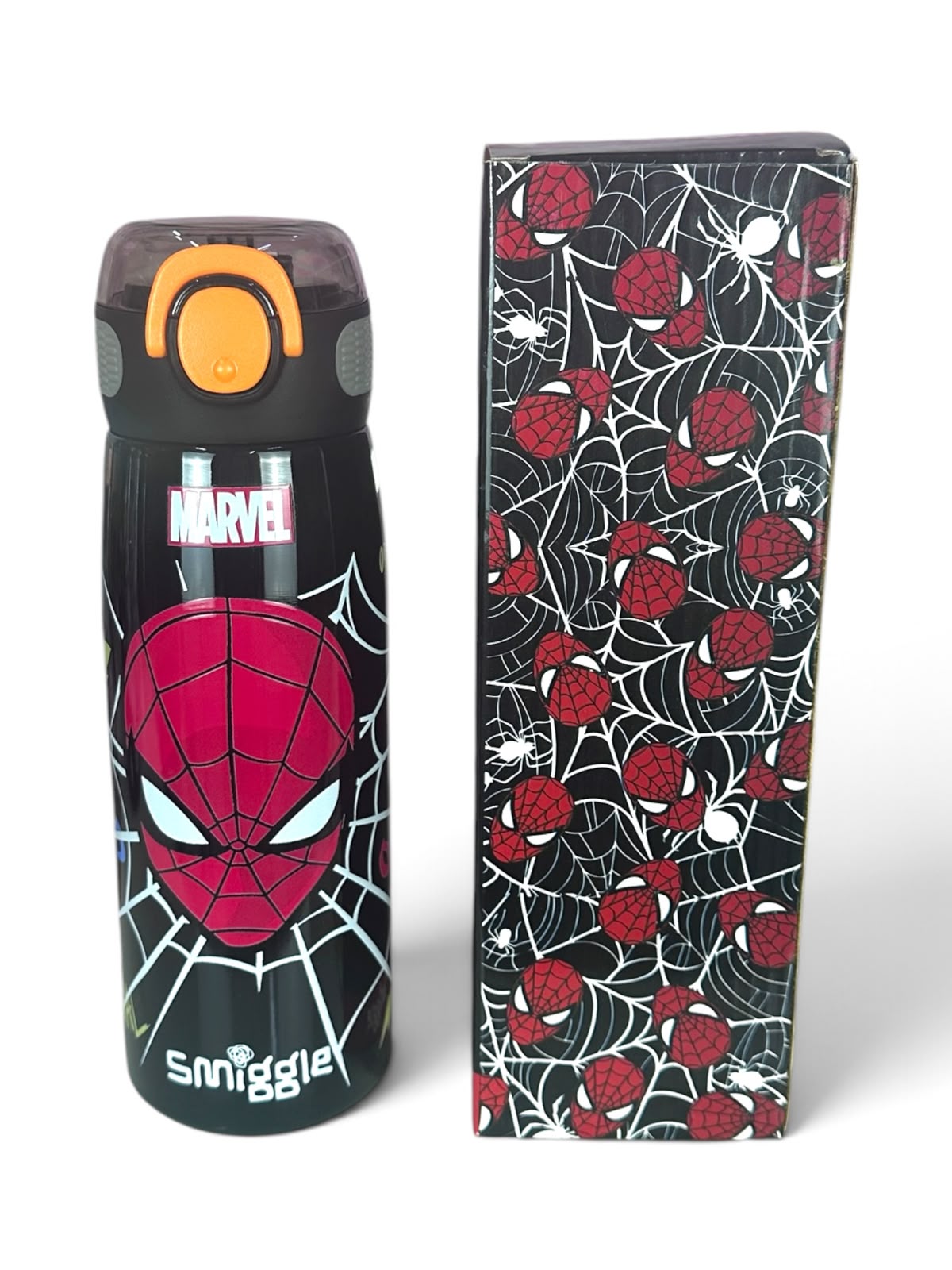 SPIDERMAN INSULATED THERMAL FLASK SIPPER