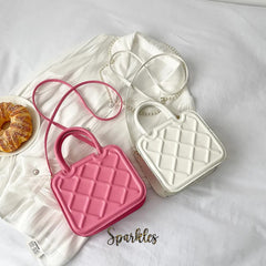 QUILTED SATCHEL BAG