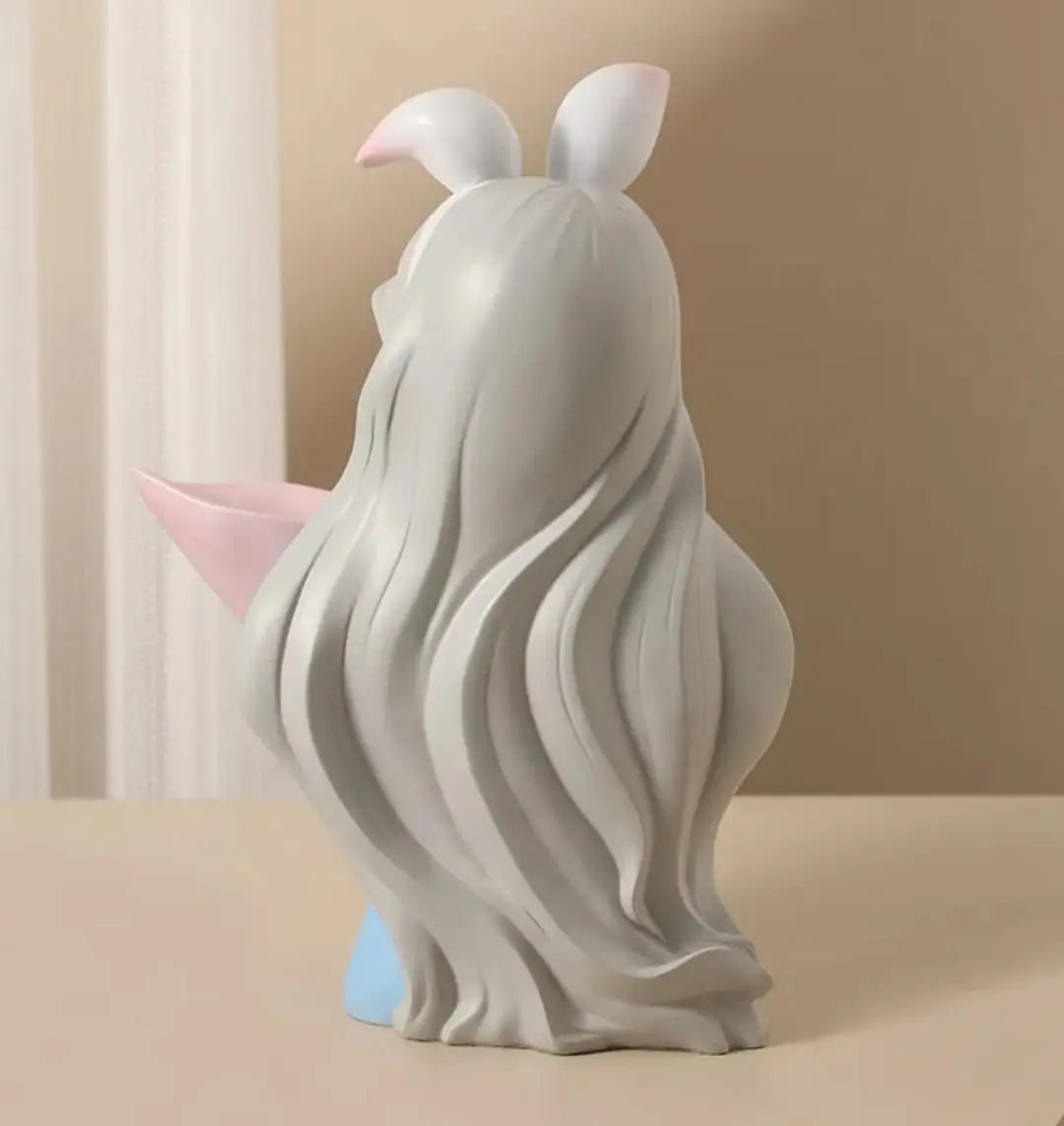 ADORABLE DOLL VASE DECOR SPARKLES