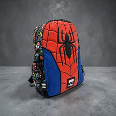 SPIDERMAN JUNIOR BACKPACK WITH HOODIE