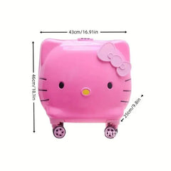 HELLO KITTY TRAVEL TROLLEY SET SPARKLES