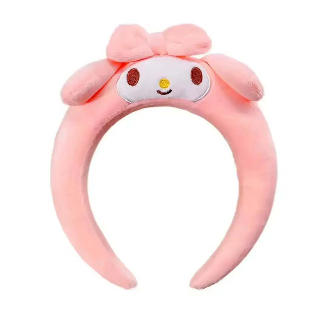 ADORABLE KAWAII PLUSH HAIRBAND SPARKLES