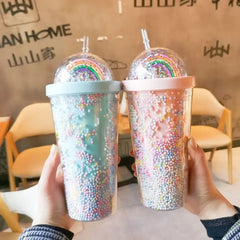 BEAUTIFUL RAINBOW SIPPER