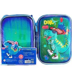 VEST DINOSAUR STATIONERY SET SPARKLES