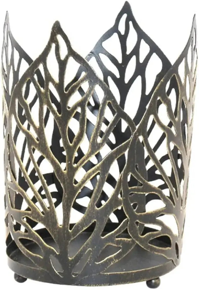 HOLLOW LEAF HOLDER SPARKLES