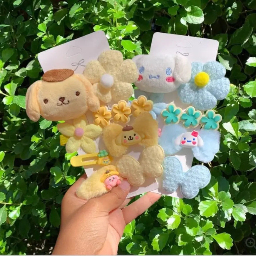 ADORABLE KAWAII HAIR CLIPS SPARKLES