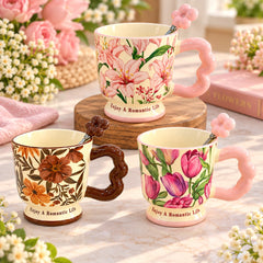 TRENDY FLORAL MUG