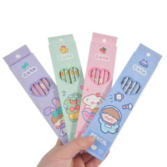 CUTE 6 X PENCILS SET