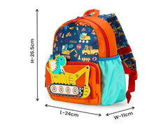 VEST DINO TRACTOR BACKPACK SPARKLES