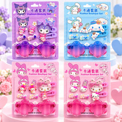 KAWAII GLASSES WITH MATCHING ACCESSORIES
