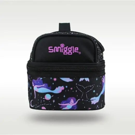 SMIGGLE BLACK CAT LUNCH BAG SPARKLES