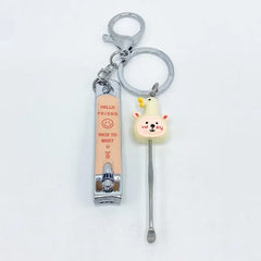 CUTEST NAIL CLIPPER KEYCHAIN SPARKLES