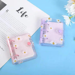 MINI TRANSPARENT NOTEBOOK